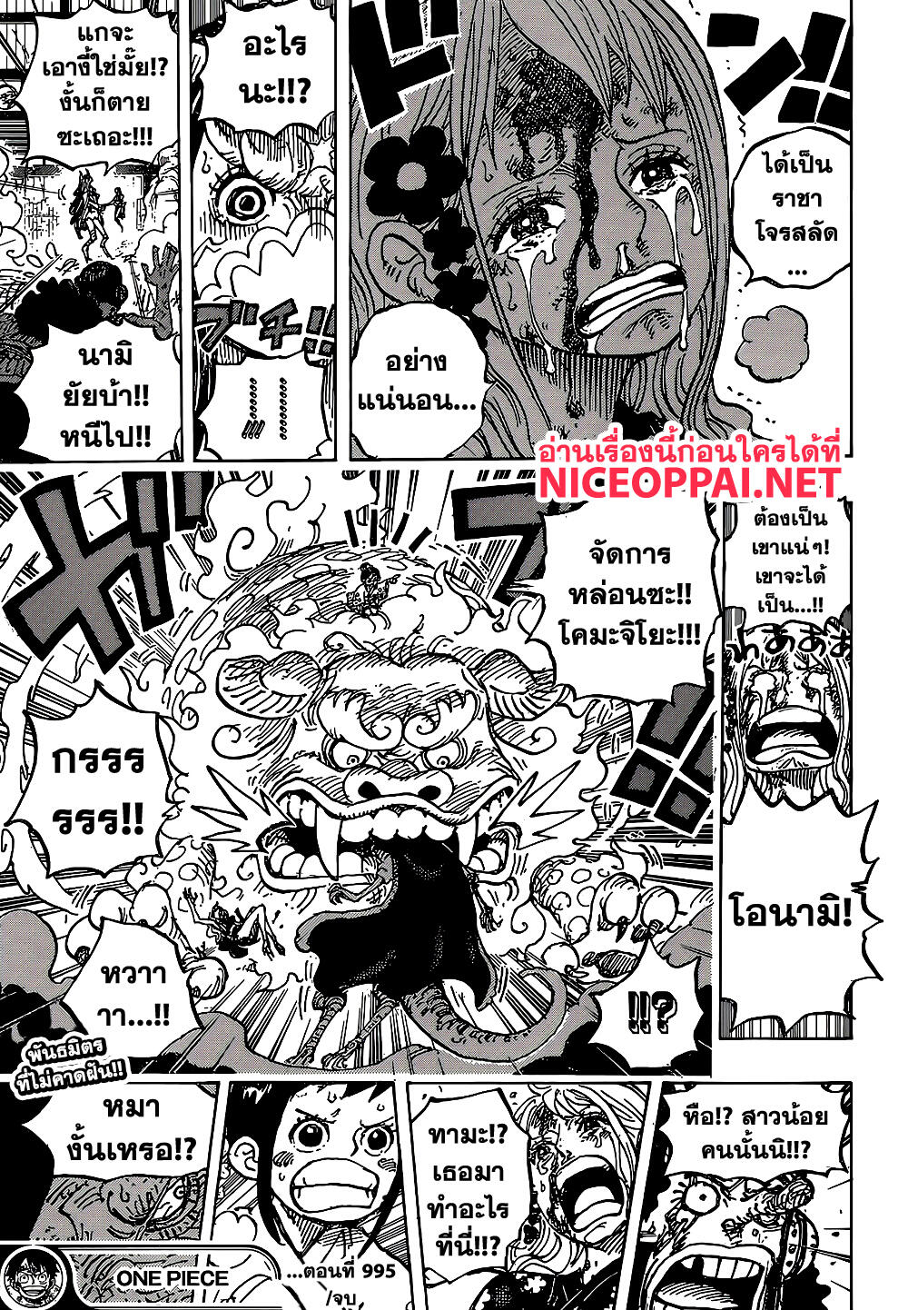 One Piece 995-คำมั่นของนักรบหญิง