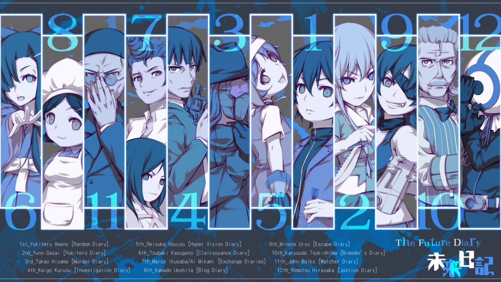 >Mirai Nikki บันทึกมรณะ เกมล่าท้าอนาคต ตอนที่ 1-26 OVA พากย์ไทย